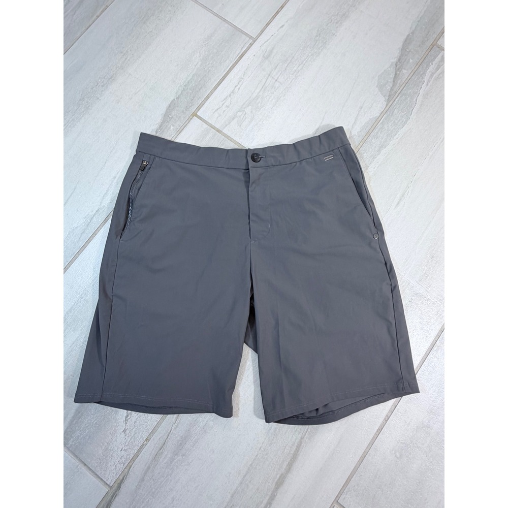 Vuori Mens Charcoal Grey Technical Performance Shorts V386 Size Large